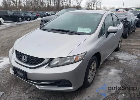 2015 Honda Civic Lx from USA, damaged, VIN 19XFB2F50FE006819